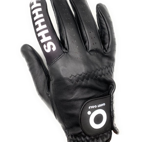 Quiet Golf Black SHHHH™ Golf Glove - Picture 2 of 4